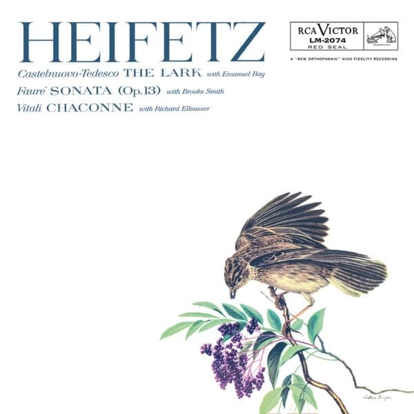 Jascha Heifetz - The Lark (LP)