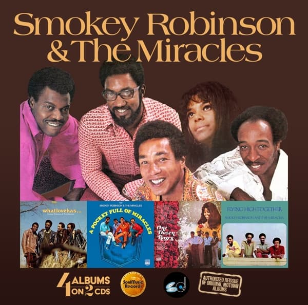 Smokey Robinson & The Miracles - 4 Albums On 2 CDs (2 CD)