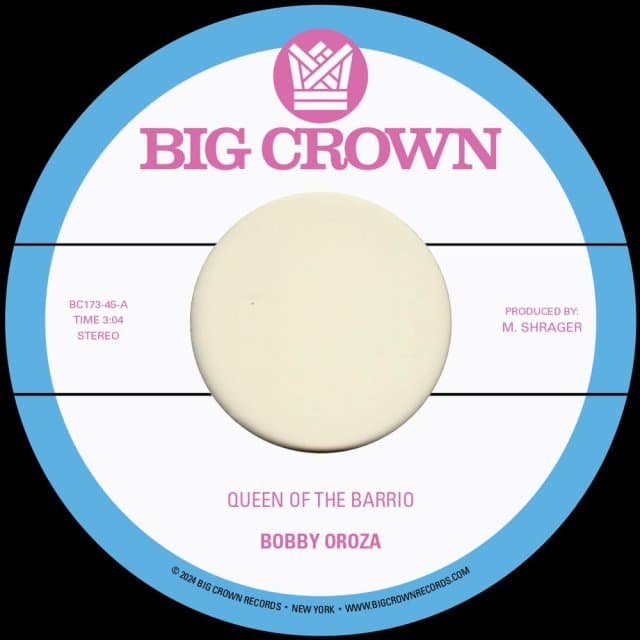 Bobby Oroza - Queen Of The Barrio (7" Single)