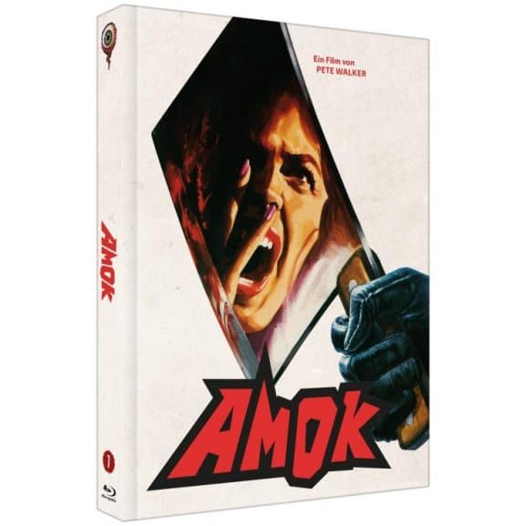Br+dvd Amok (schizo) - 2-disc Mediabook (cover C) - Pete Walker Collection Nr. 7 (2024-03-08) (Import)