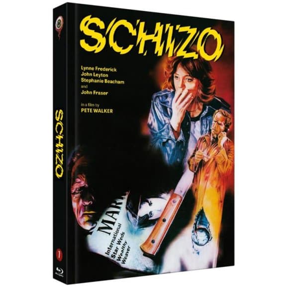 Br+dvd Amok (schizo) - 2-disc Mediabook (cover D) - Pete Walker Collection Nr. 7 (2024-03-08) (Import)