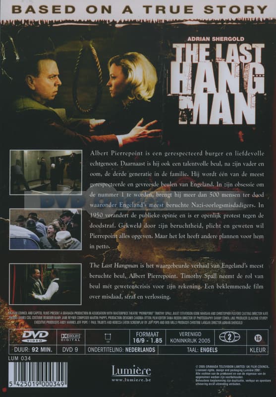 Last hangman (DVD)