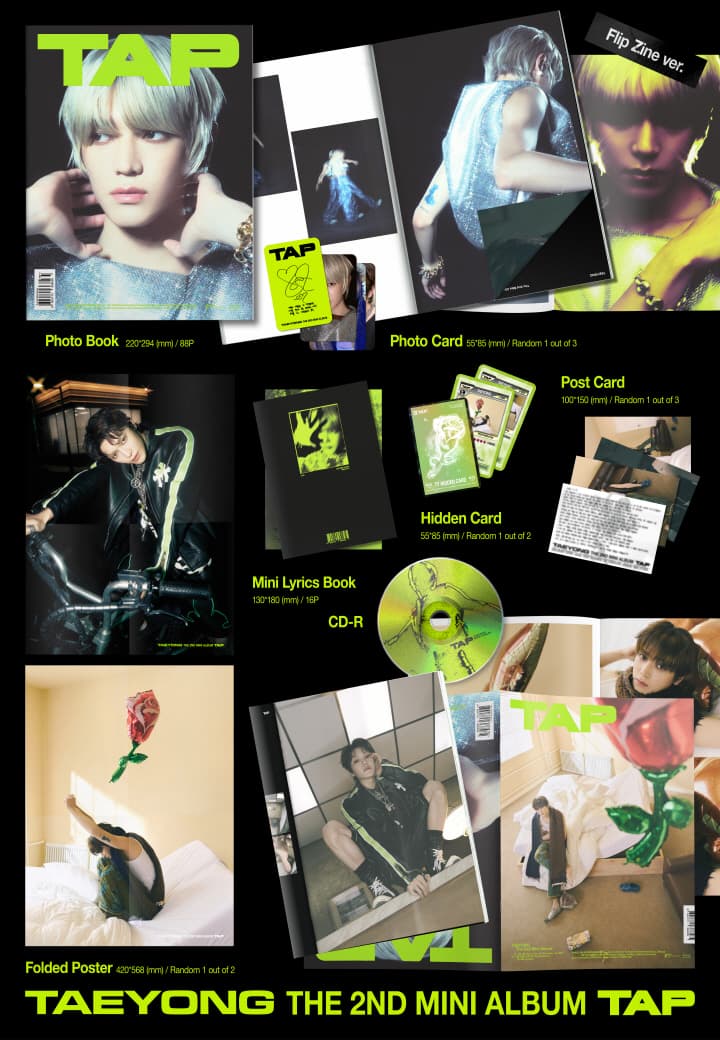 Taeyong - Tap - Flip Zine