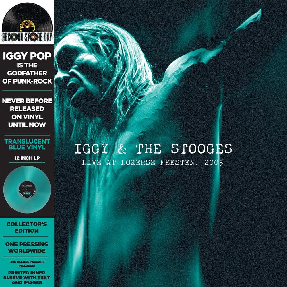 Iggy & The Stooges - Live At Lokerse Feesten 2005 (LP) (Coloured Vinyl) (Limited Edition)