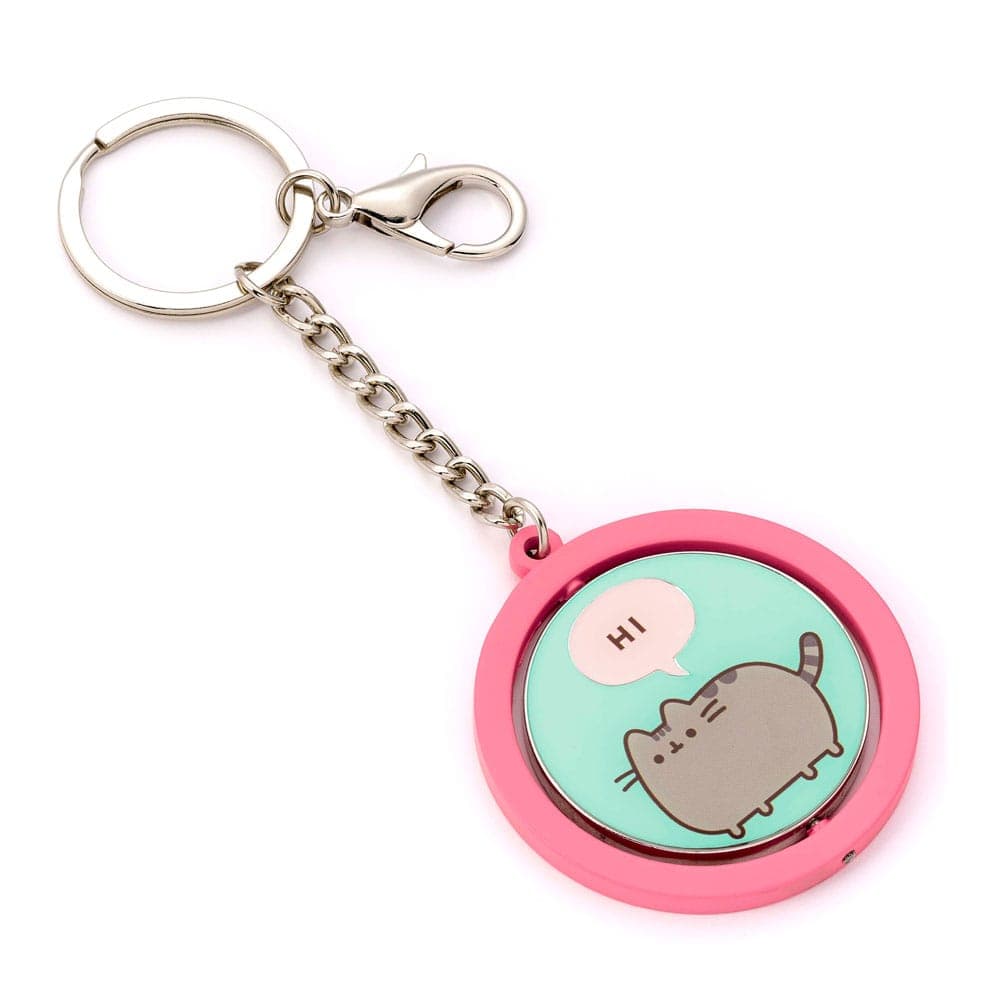 Pusheen - Pusheen The Cat Hi , Bye Spinning Keyring