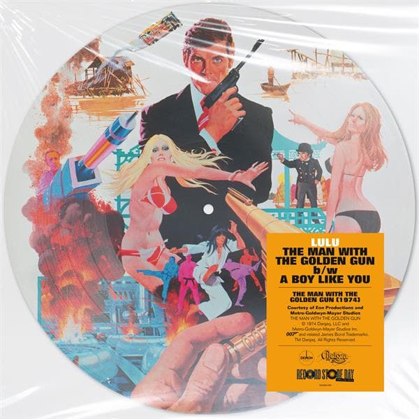 Lulu - The Man With The Golden Gun (12" Single) (Limited Edition) (Picture Disc)