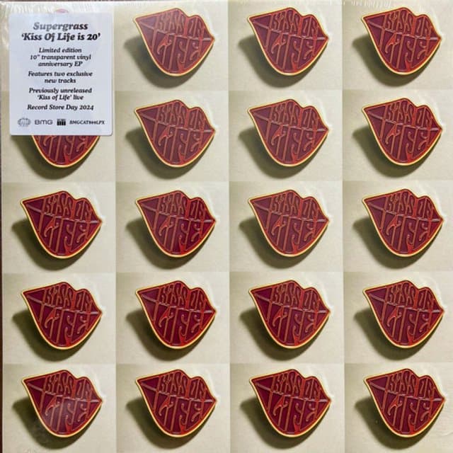 Supergrass - Kiss Of Life (LP) (Limited Edition) (Coloured Vinyl)