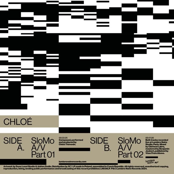 Chloé - Slomo A/V (LP) (Limited Edition)