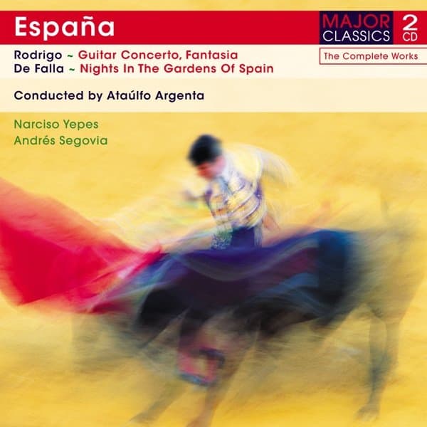 Narciso Yepes, Andrés Segovia - Rodrigo: Guitar Concerto | De Falla: Night In The Gardens Of Spain (2 CD)
