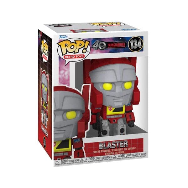 Transformers Retro Series Pop! Tv Vinyl Figure Blaster 9 Cm