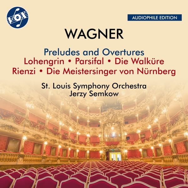 Saint Louis Symphony Orchestra, Jerzy Semkow - Wagner: Preludes And Overtures (CD)