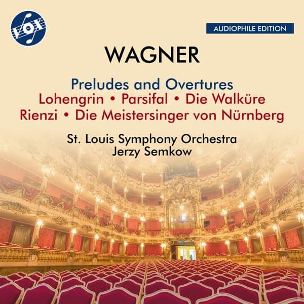 Saint Louis Symphony Orchestra, Jerzy Semkow - Wagner: Preludes And Overtures (CD)