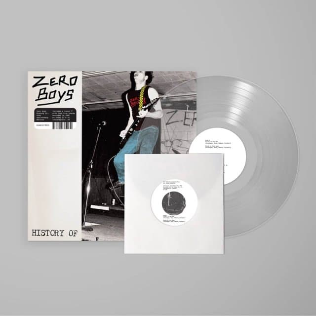 Zero Boys - History Of... (LP | 7" Single) (40th Anniversary Edition) (Coloured Vinyl) (Remastered)