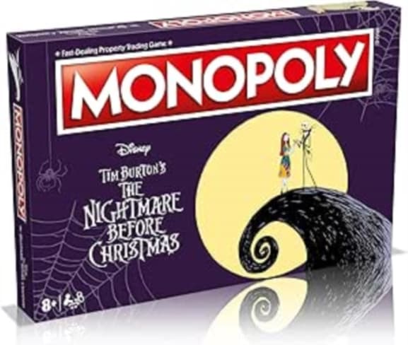 Monopoly Nightmare Before Xmas  Edition 2024 Boardgames