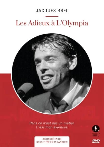 Jacques Brel - Les Adieux à L'Olympia (DVD)