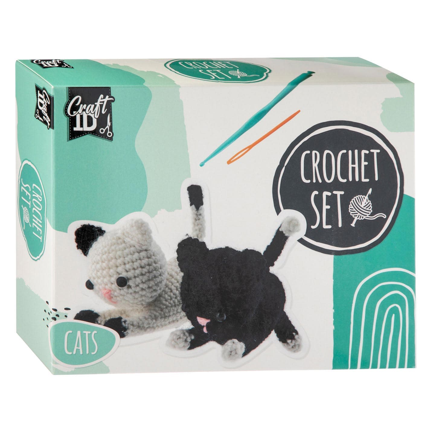 Haakpakket Twee Katjes - incl. Naald en Draad