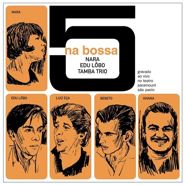 Nara Leao, Edu Lobo & Tamba Trio - 5 Na Bossa (LP)