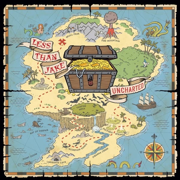 Less Than Jake - Uncharted (LP)