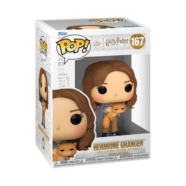 Funko Pop Movies - Pop & Buddy Harry Potter Hermione With Crookshanks