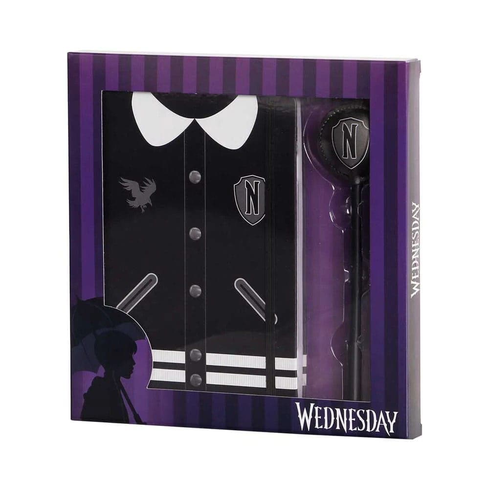 Wednesday - Varsity - Gift Box - A5 Notebook Pen