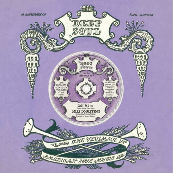 Miss Louistine & Sam Dees - Con Me / Con Me (7" Single)