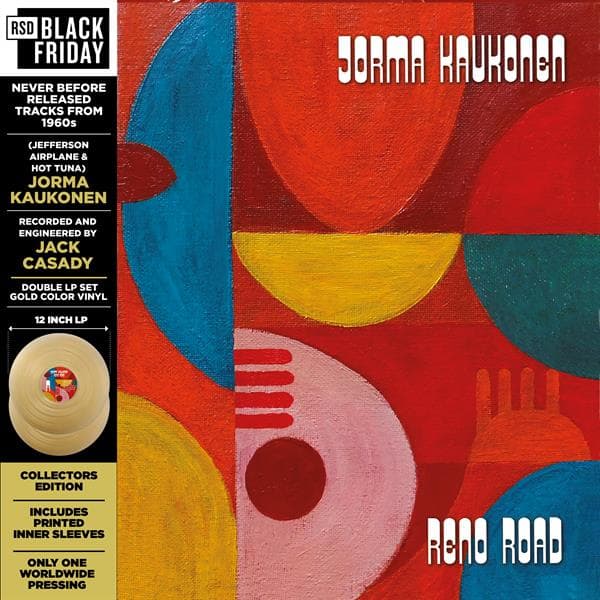 Jorma Kaukonen & Jack Casady - Reno Road (2 LP) (Coloured Vinyl) (Limited Edition)