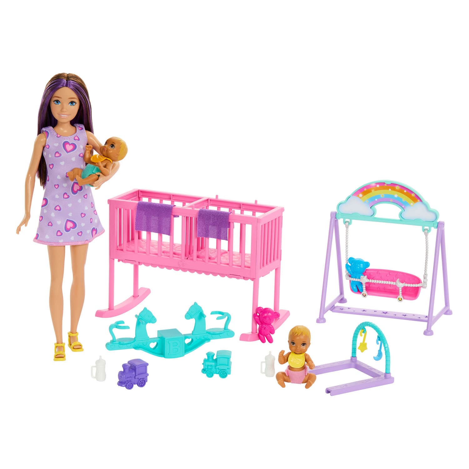 Barbie a Skipper Twinning Nursery Doll (hxm99)