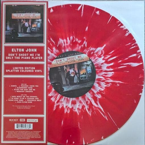 Elton John - Don't Shoot Me I'm Only The Piano Player (LP) (Coloured Vinyl) (Limited Edition) (Remastered)
