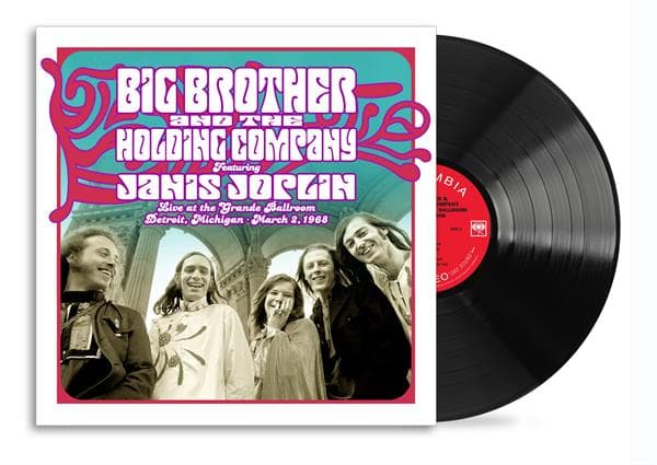 Big Brother & The Holding Company Featuring Janis Joplin - Live At The Grande Ballroom Detroit: March 2, 1968 (LP)