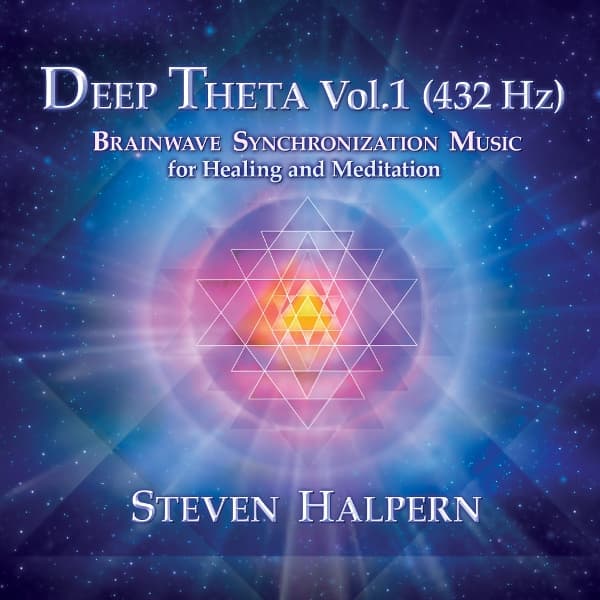 Steven Halpern - Deep Theta Vol. 1 (432 Hz) Brainwave Synchronization Music (CD)