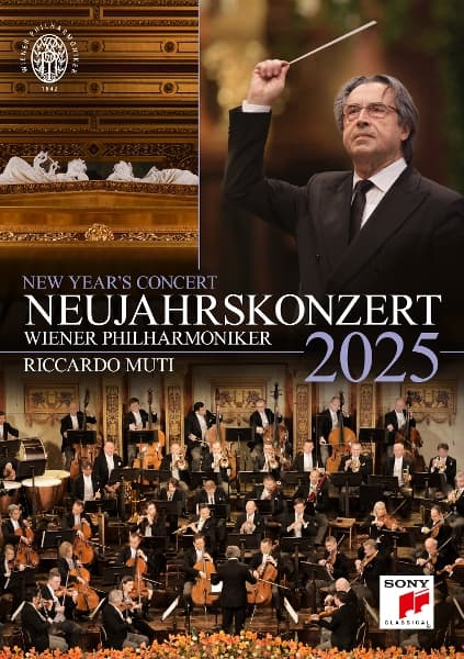 Wiener Philharmoniker, Riccardo Muti - Neujahrskonzert 2025 / New Year's Concert 2025 (DVD)