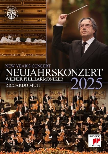 Wiener Philharmoniker, Riccardo Muti - Neujahrskonzert 2025 / New Year's Concert 2025 (DVD)