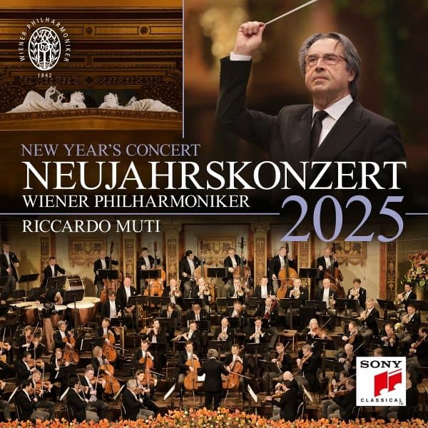 Wiener Philharmoniker, Riccardo Muti - Neujahrskonzert 2025 / New Year's Concert 2025 (2 CD)