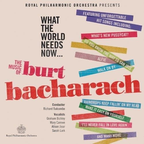 Richard Balcombe, Royal Philharmonic Orchestra - What The World Needs Now - The Music Of Burt Bacharach (CD)
