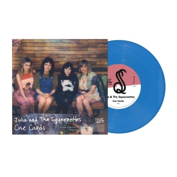 Julia And The Squeezettes & Lync - Cue Cards (7" Single) (Coloured Vinyl)