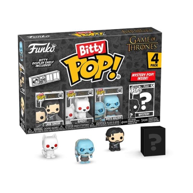 Bitty Pop Game Of Thrones - Funko Bitty Pop Game Of Thrones Jon Snow 4 Pack