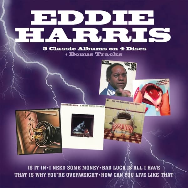 Eddie Harris - 5 Classic Albums On 4 Discs (4 CD)