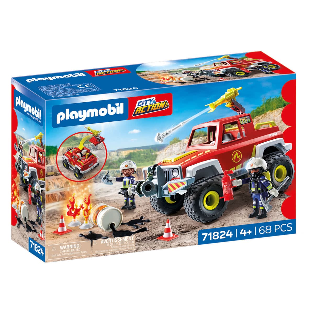 Playmobil - Firefighting Truck (71824)