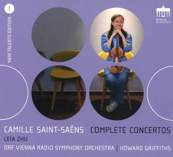 Leia Zhu, Howard Griffiths, ORF Vienna Radio Symphony Orchestra - Saint-Saëns: Complete Concertos 1 (New Talents Edition #1) (CD)