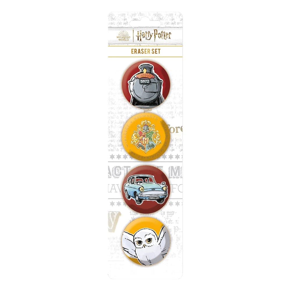 Harry Potter - Eraser Set