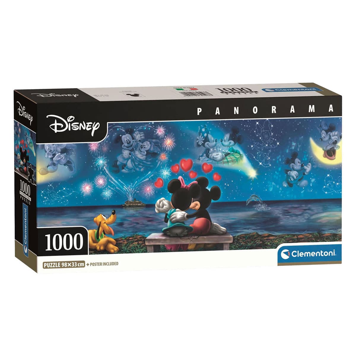 Mickey & Minnie - Panorama (Compact Box 1000 stukjes)