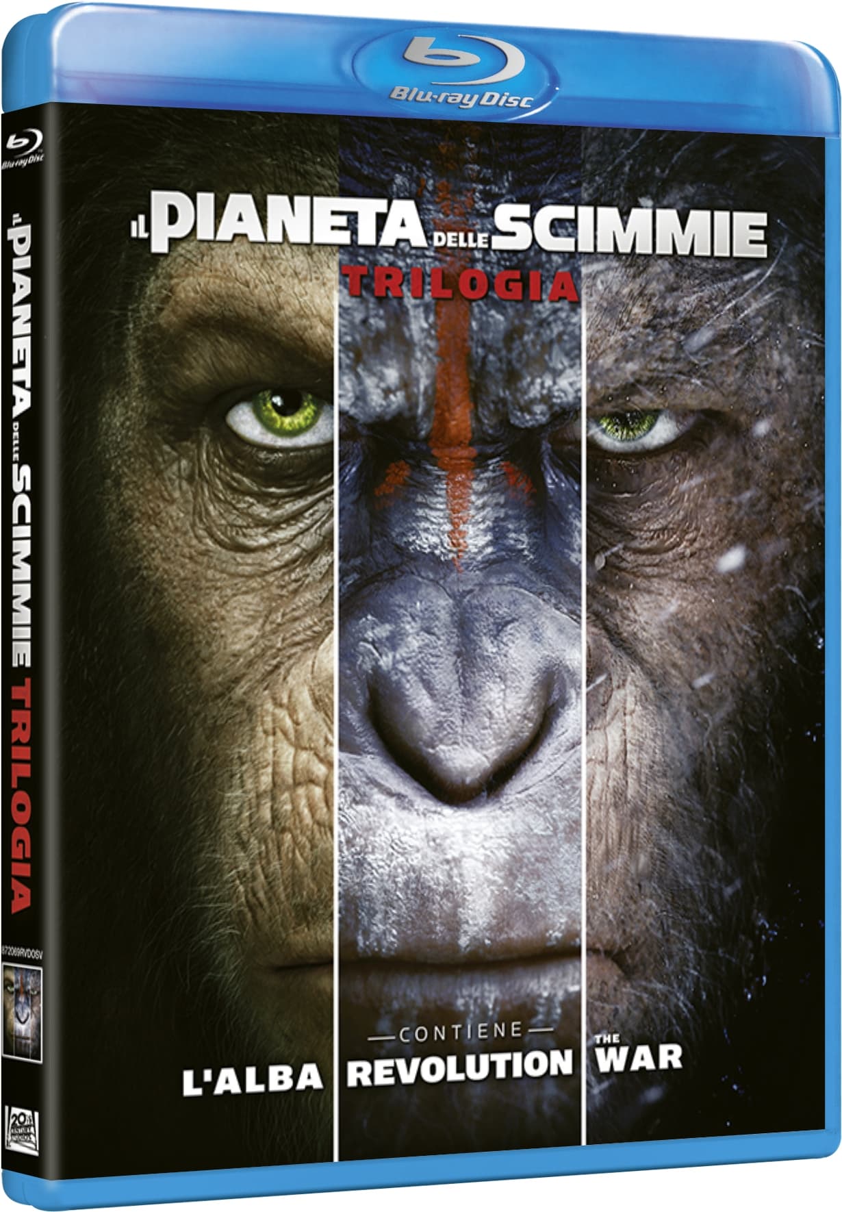 Pianeta Delle Scimmie (Il) - Trilogia (3 Blu-Ray) (Import)