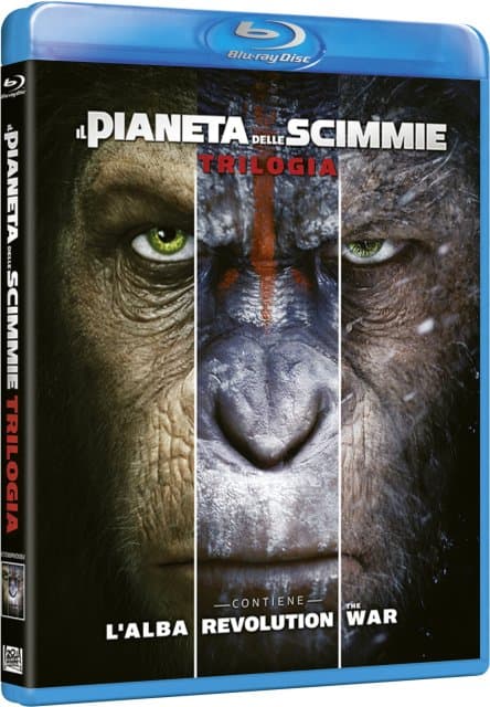 Pianeta Delle Scimmie (Il) - Trilogia (3 Blu-Ray) (Import)