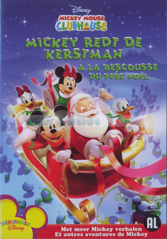 Mickey Mouse clubhouse - Mickey redt de kerstman