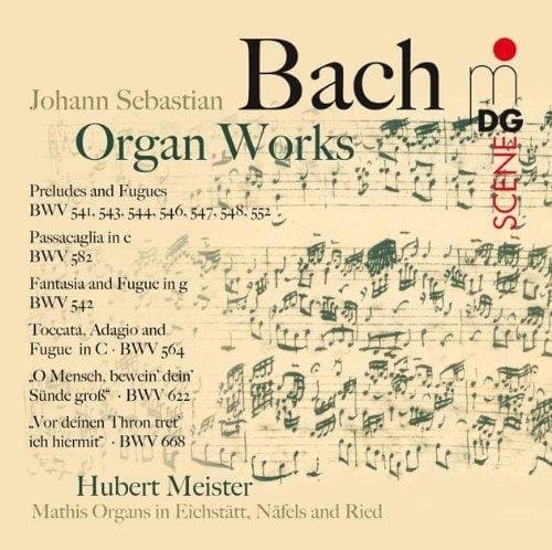 Hubert Meister - J.S. Bach: Organ Works (2 CD)