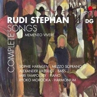 Sophie Harmsen, Alexander Vassiliev, Miri Yampolski, Ryoko Morooka - Memento Vivere: Complete Songs (CD)