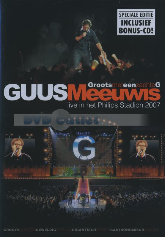 Guus Meeuwis - Groots met een zachte G (2007) (DVD | CD)