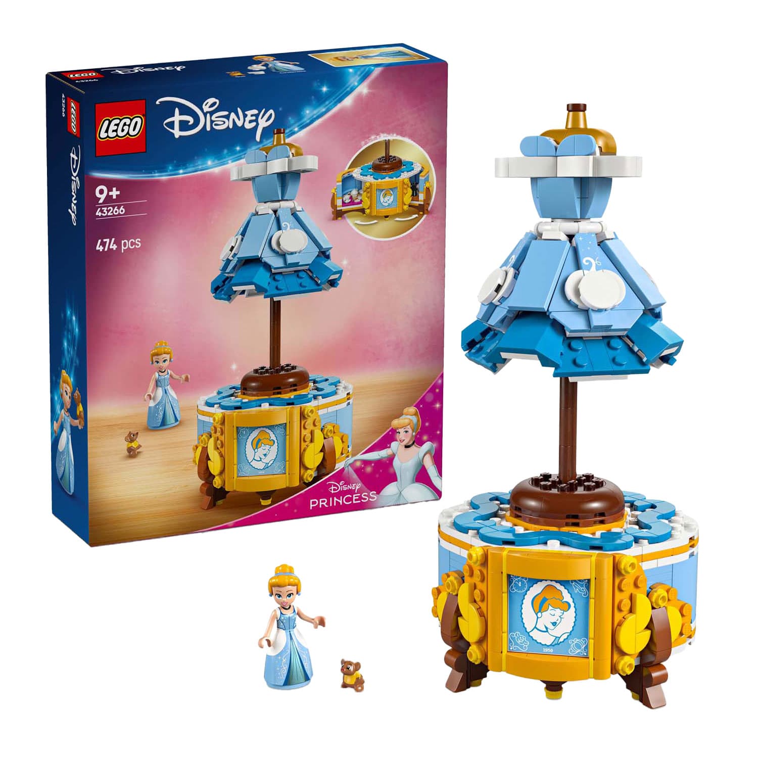 LEGO Disney Princess  43266 De Jurk van Assepoester
