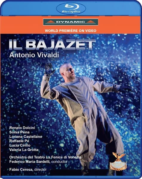 Fabio Ceresa, Renato Dolcini, Sonia Prina, Loriana Castellano, Raffaele Pe, Lucia Cirillo, Valeria La Grotta, Alberto Busettini, Nicola Lamon, Francesco Ferrarini, Orchestra Del Teatro Le Fenice Di Venezia, Federico Maria Sardelli - Il Bajazet (Blu-ray)