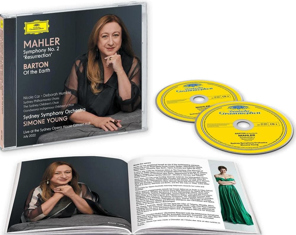 SYDNEY SYMPHONY ORCHESTRA, YOUNG, SIMONE - Mahler: Symphony No. 2; Barton: Of The Earth